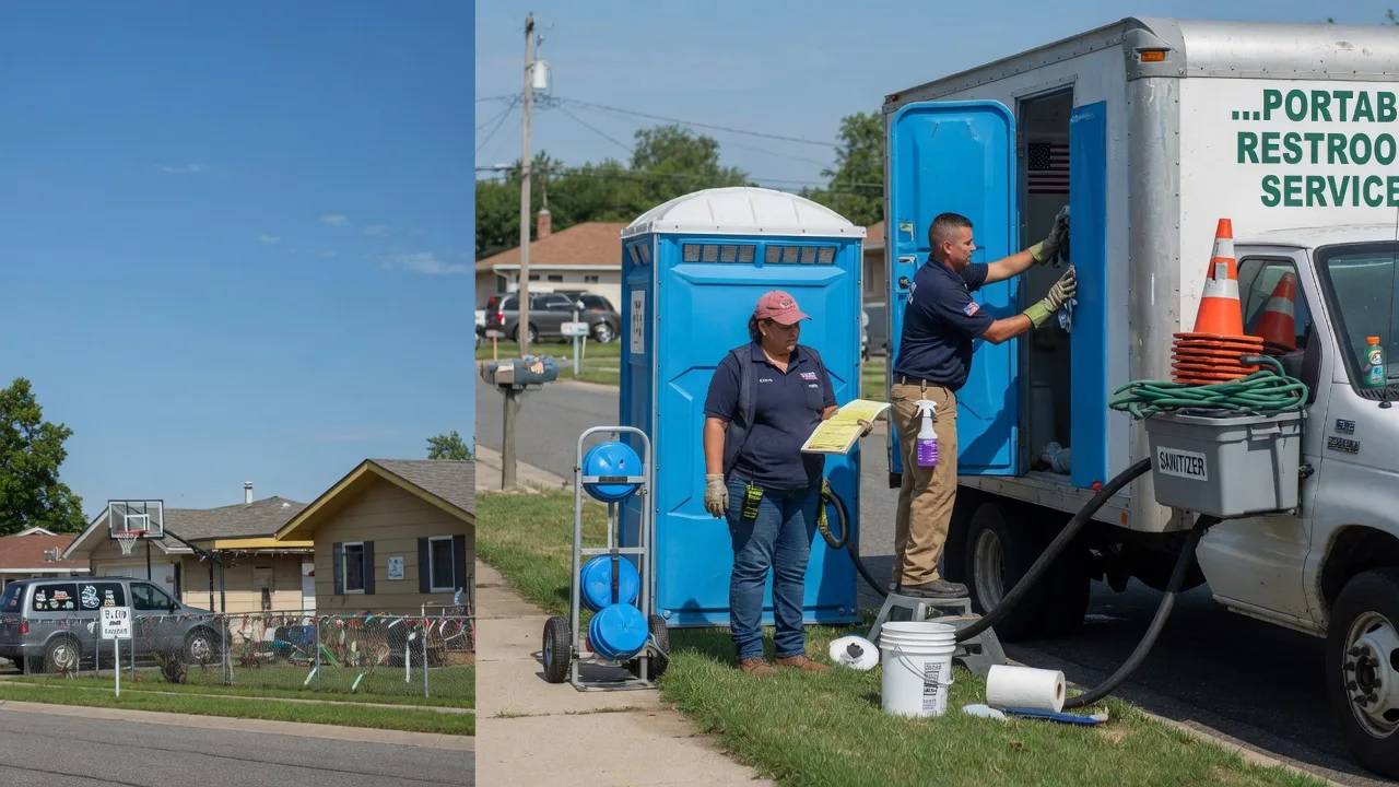 Portable Toilet Rental in New Melle, MO near me